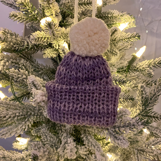 Mini Beanie Ornament