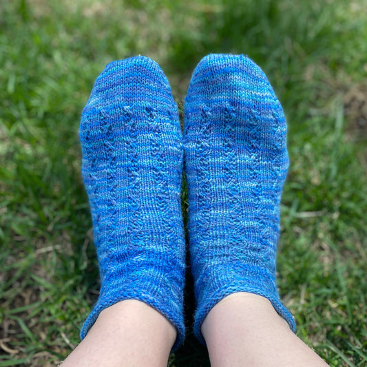 Go with the Flow Socks Knitting Pattern
