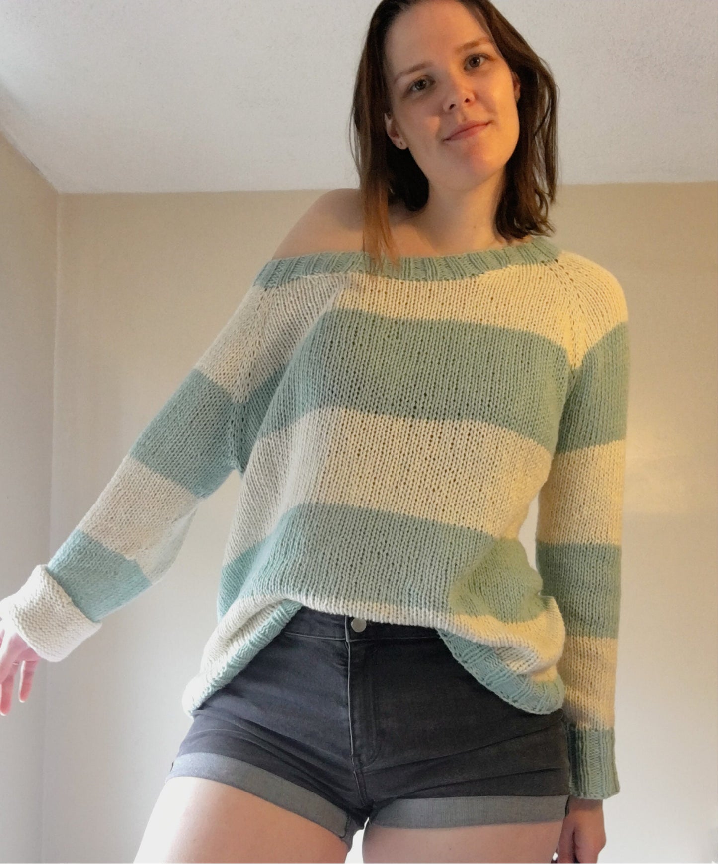 Clam Bake Pullover Knitting Pattern