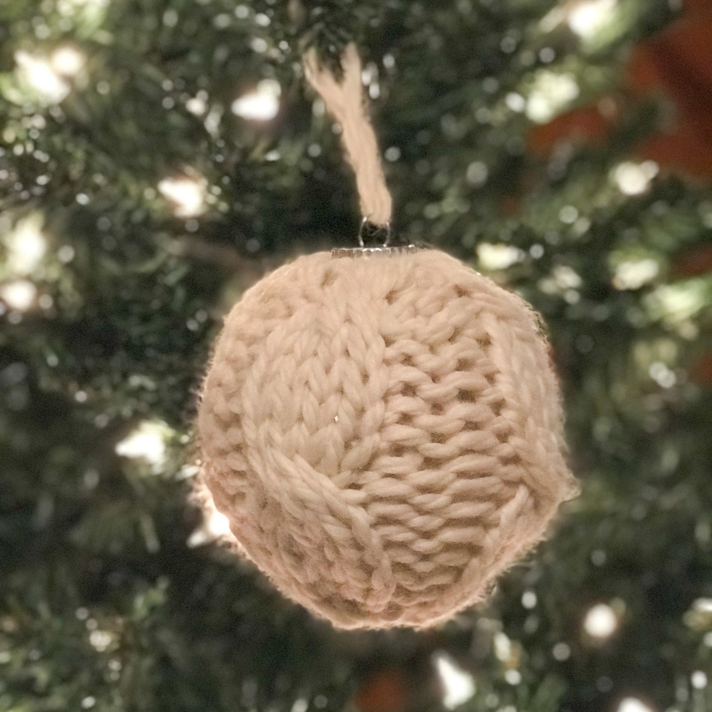 Home for Christmas: Cable Ornament Pattern