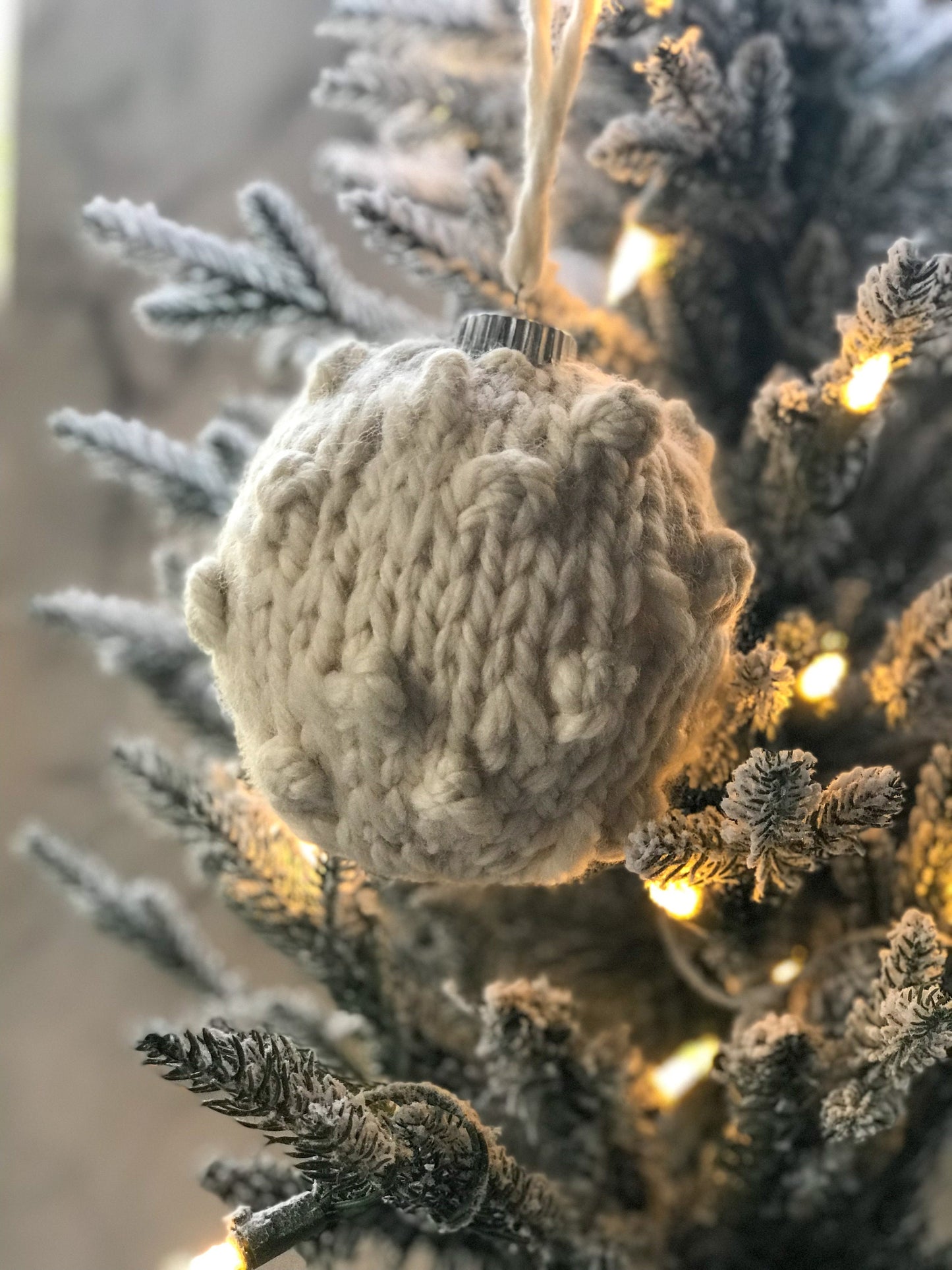 Home for Christmas: Bobble Ornament Pattern