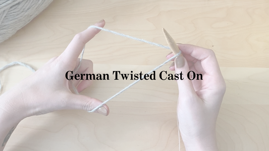 How to Knit the German Twisted Cast On