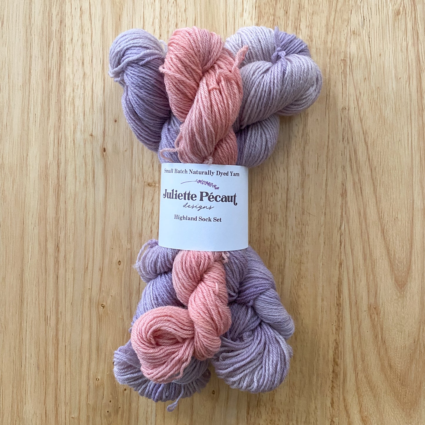 Highland Sock Sets: Naturally Dyed Wool Sock Yarn