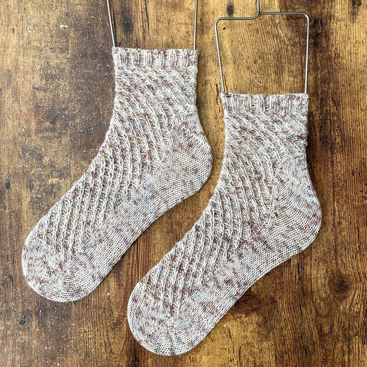 Nor'easter Socks Knitting Pattern