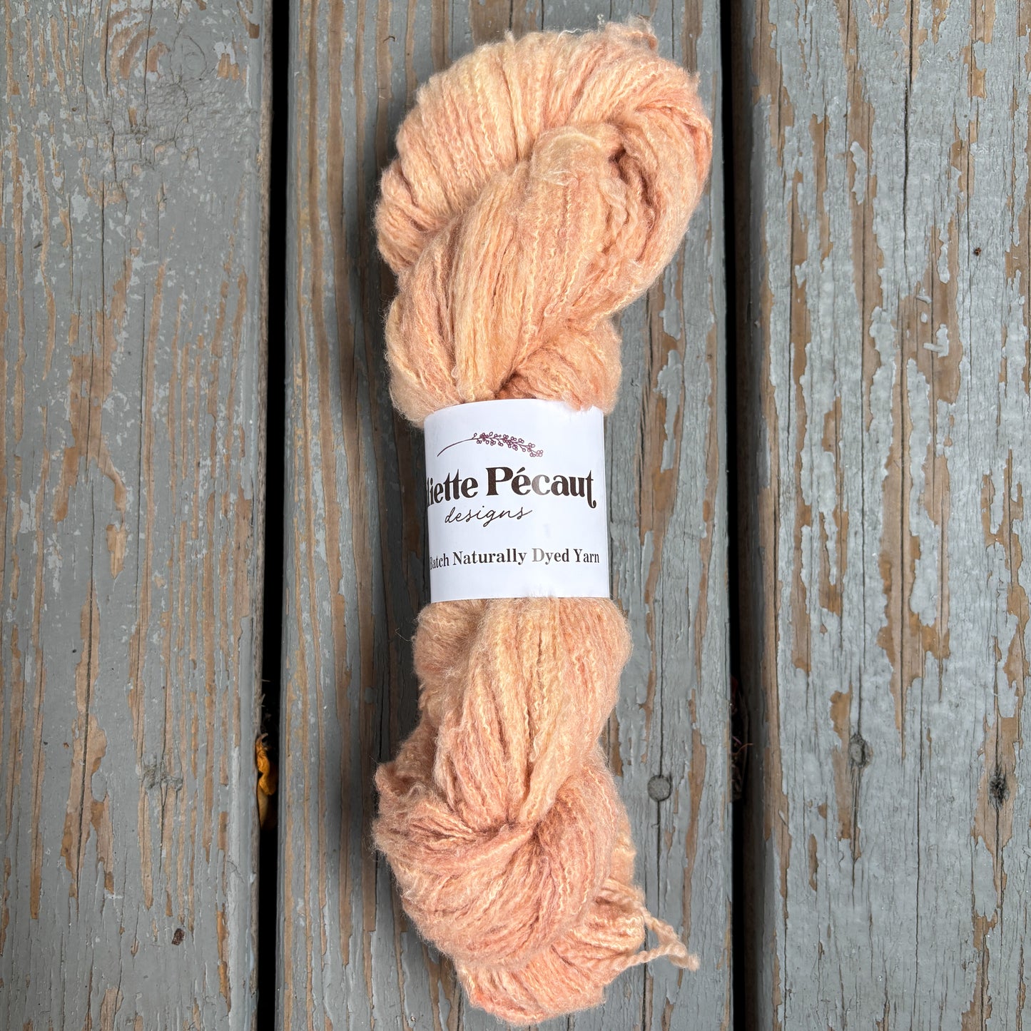Silk Merino Fluff: Naturally Dyed Yarn