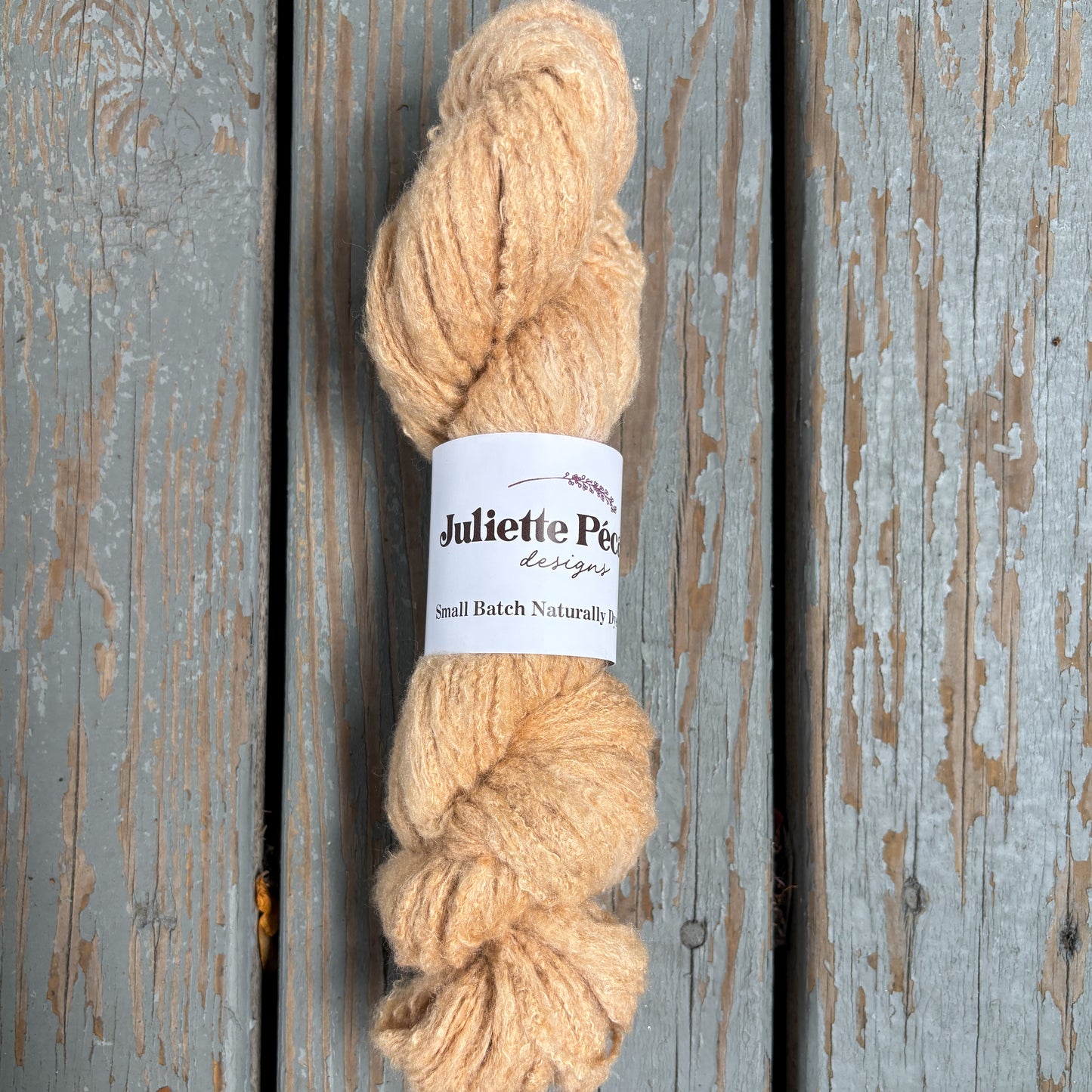 Silk Merino Fluff: Naturally Dyed Yarn