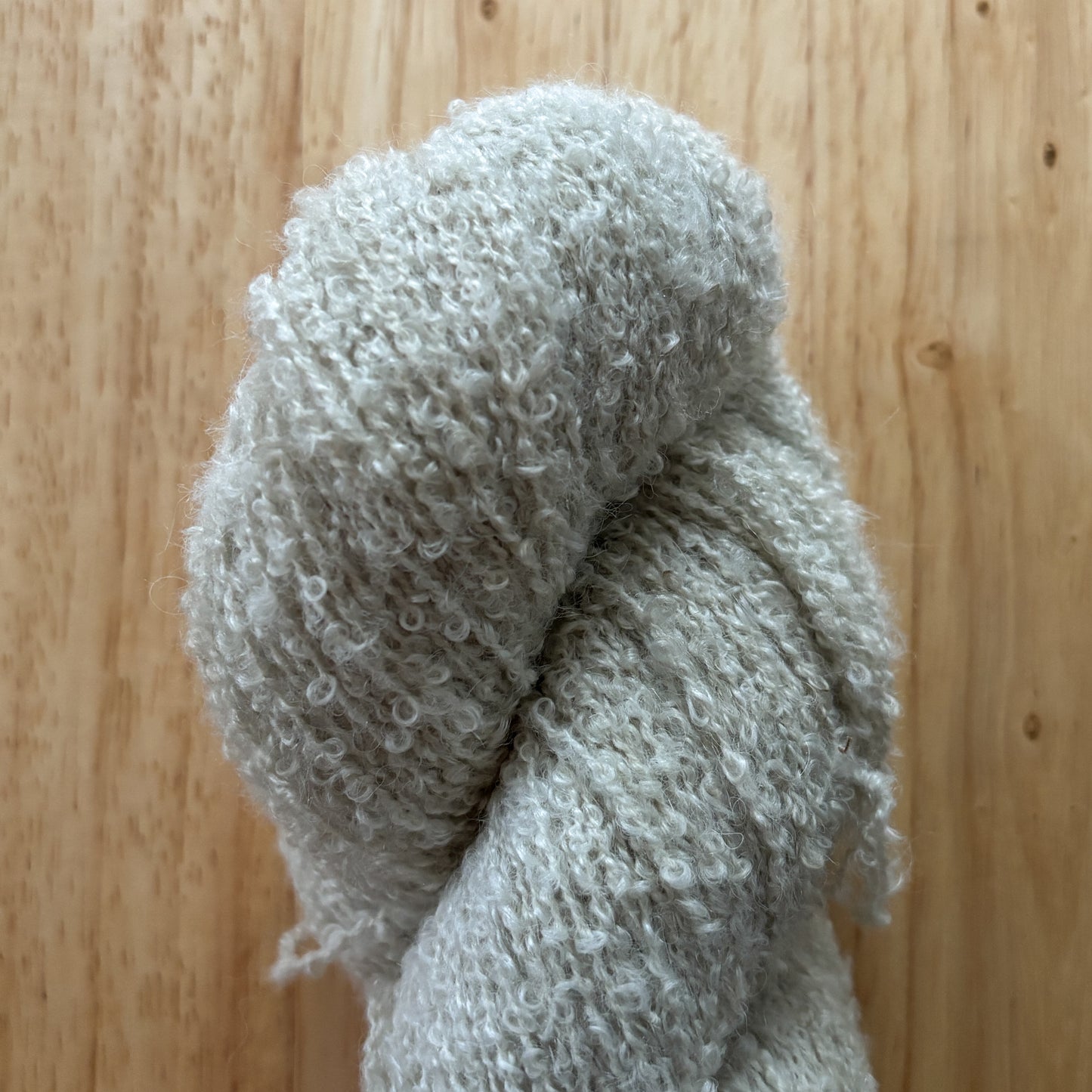 Alpaca Silk Boucle: Naturally Dyed Yarn