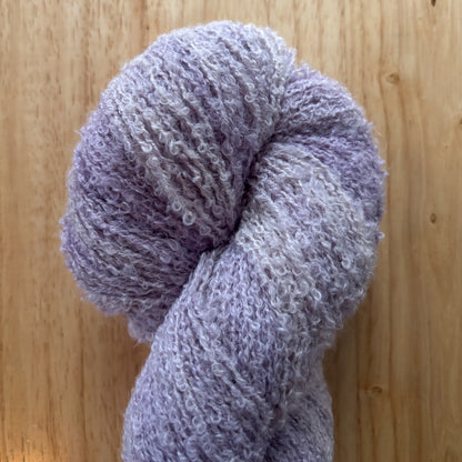 Alpaca Silk Boucle: Naturally Dyed Yarn