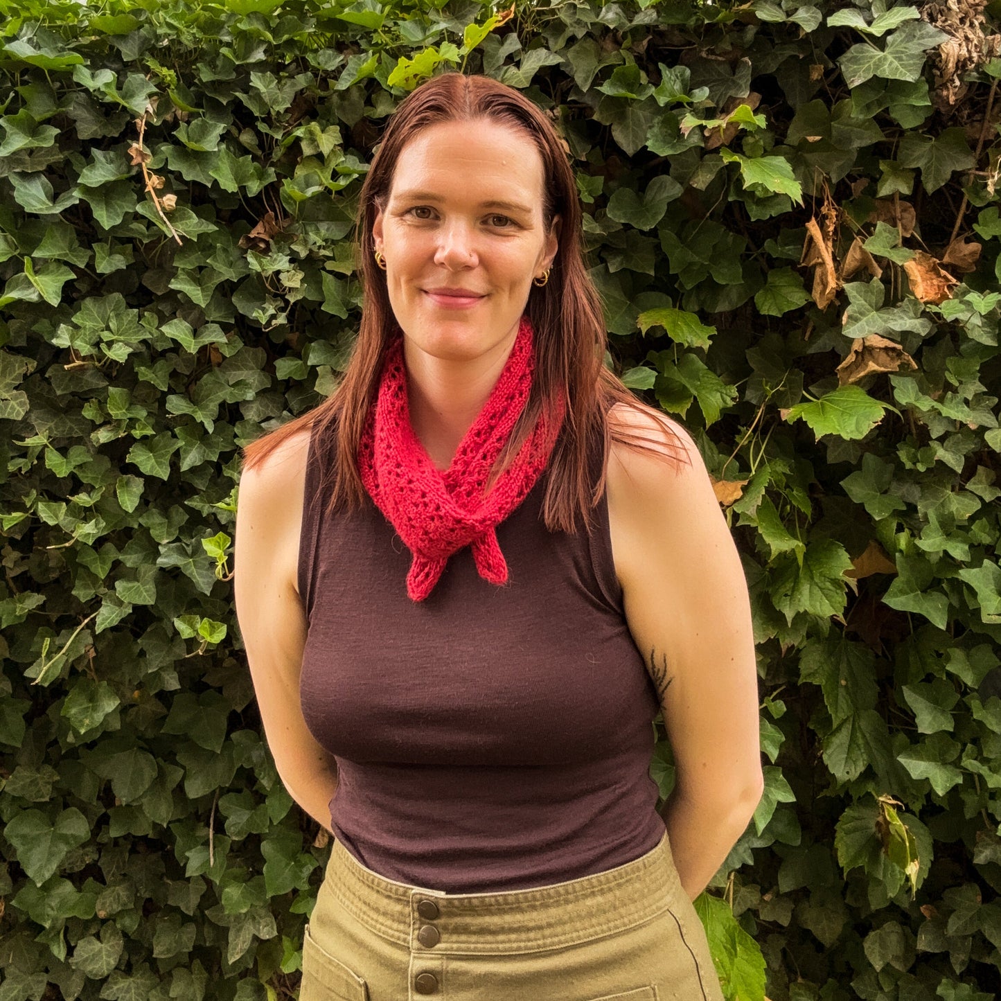 Drift and Drape Scarf Knitting Pattern
