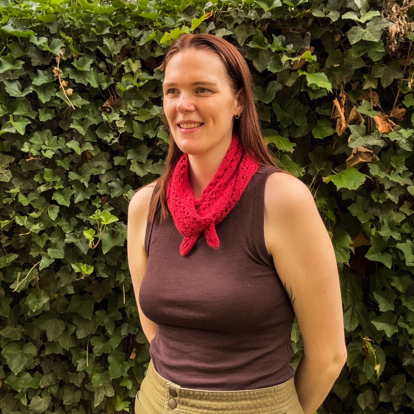 Drift and Drape Scarf Knitting Pattern