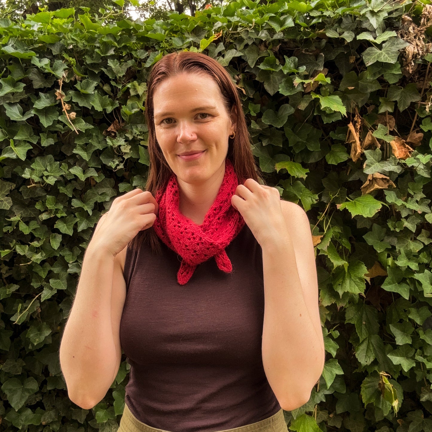 Drift and Drape Scarf Knitting Pattern