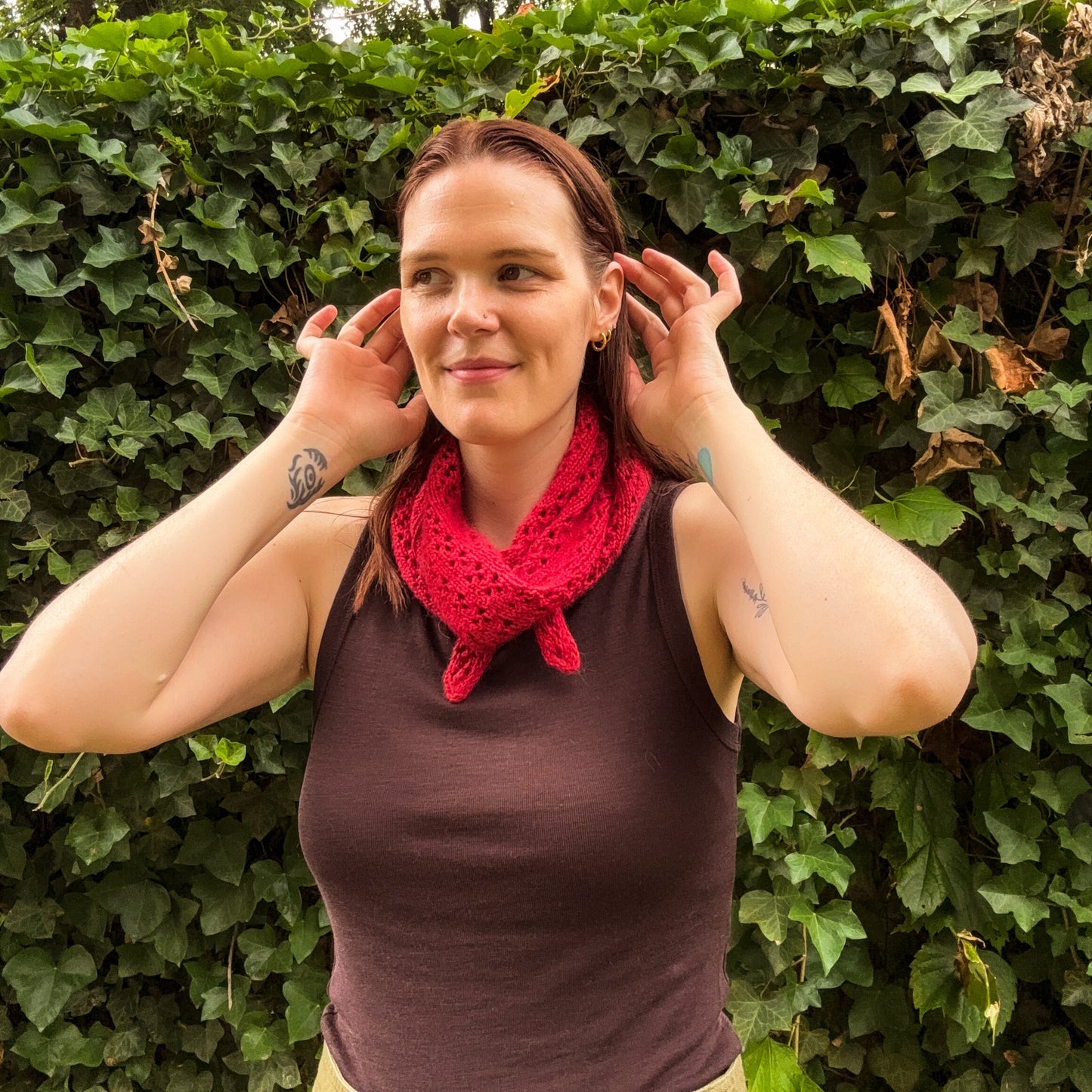 Drift and Drape Scarf Knitting Pattern