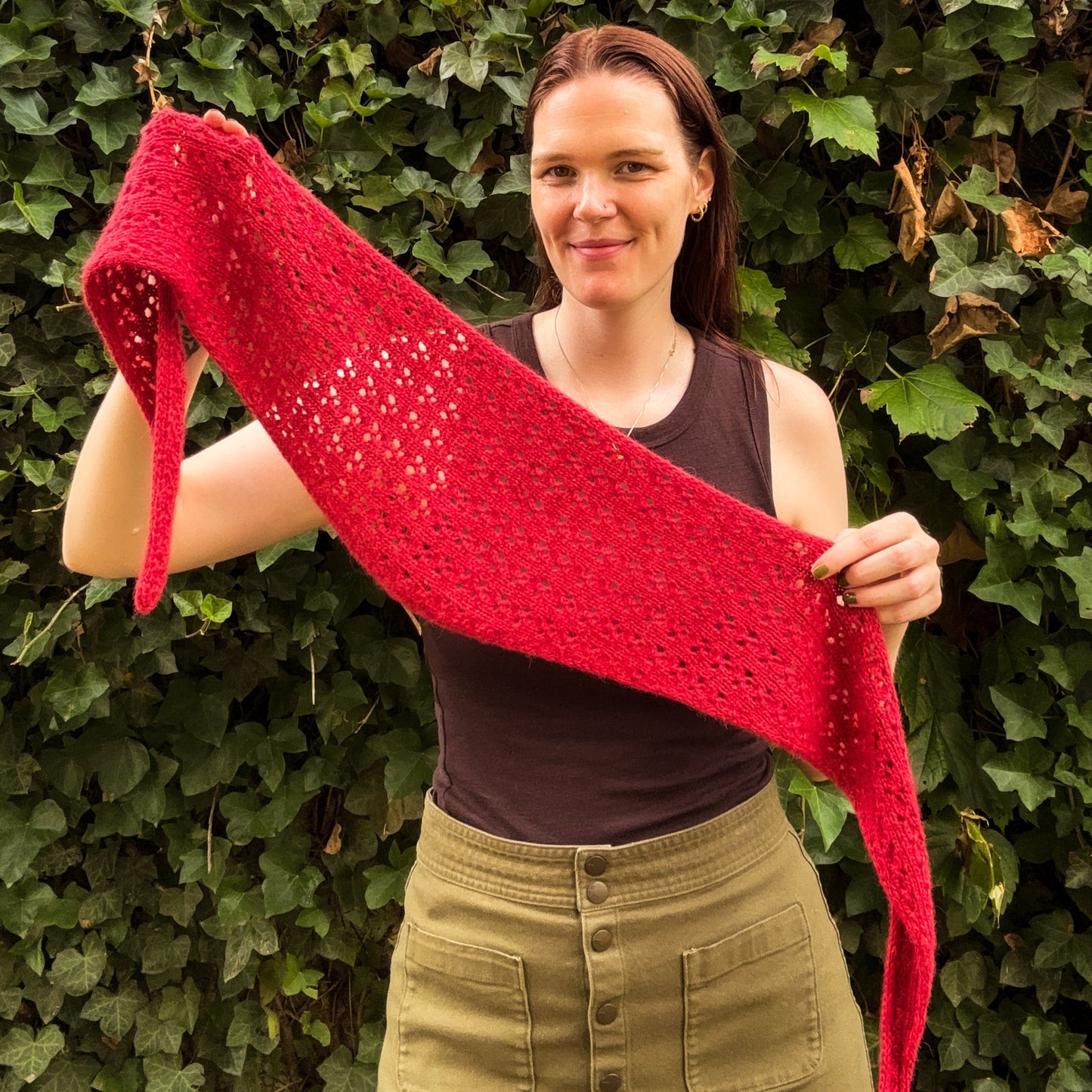 Drift and Drape Scarf Knitting Pattern
