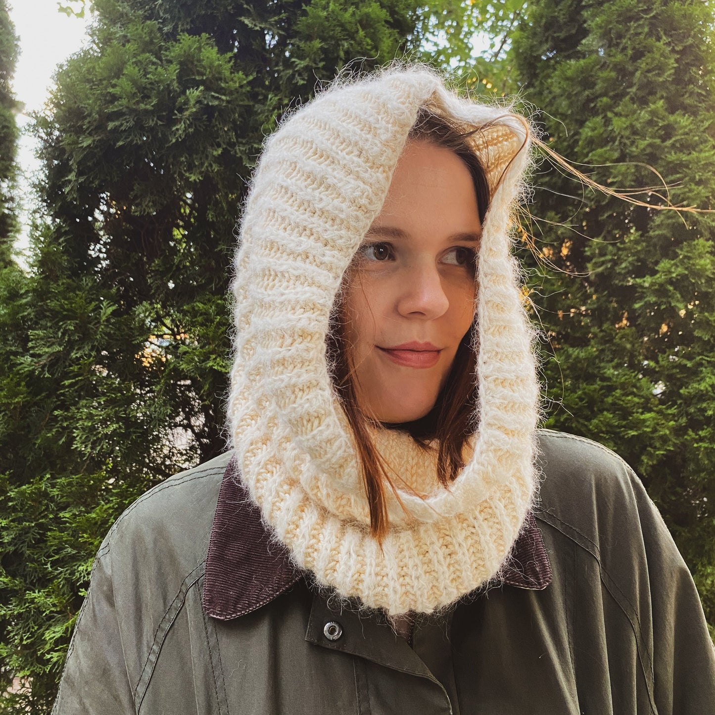 What the Fluff Cowl Knitting Pattern