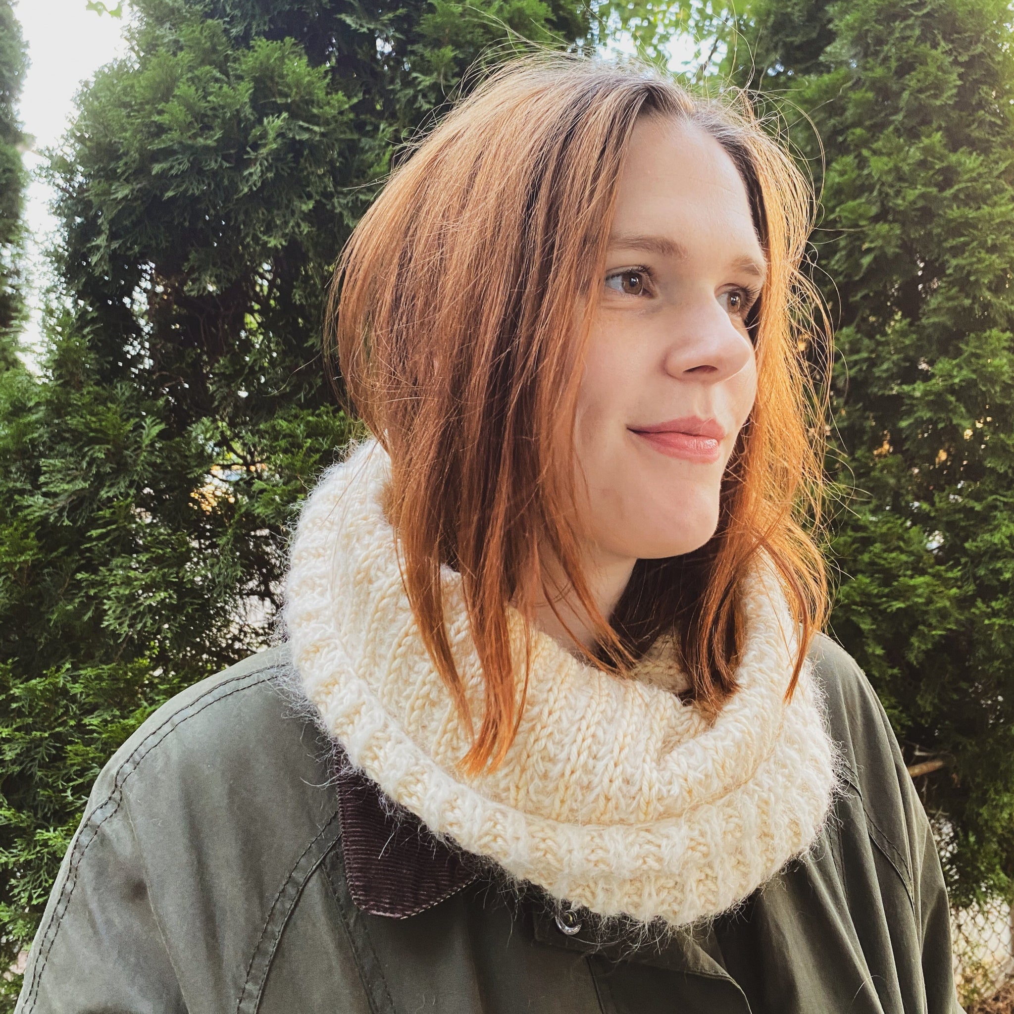 What the Fluff Cowl Knitting Pattern – Juliette Pécaut Designs