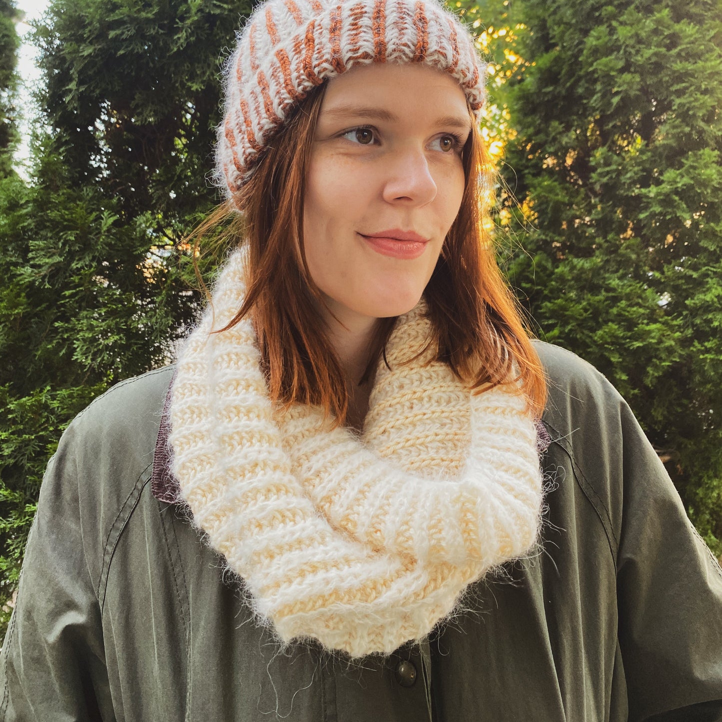 What the Fluff Cowl Knitting Pattern