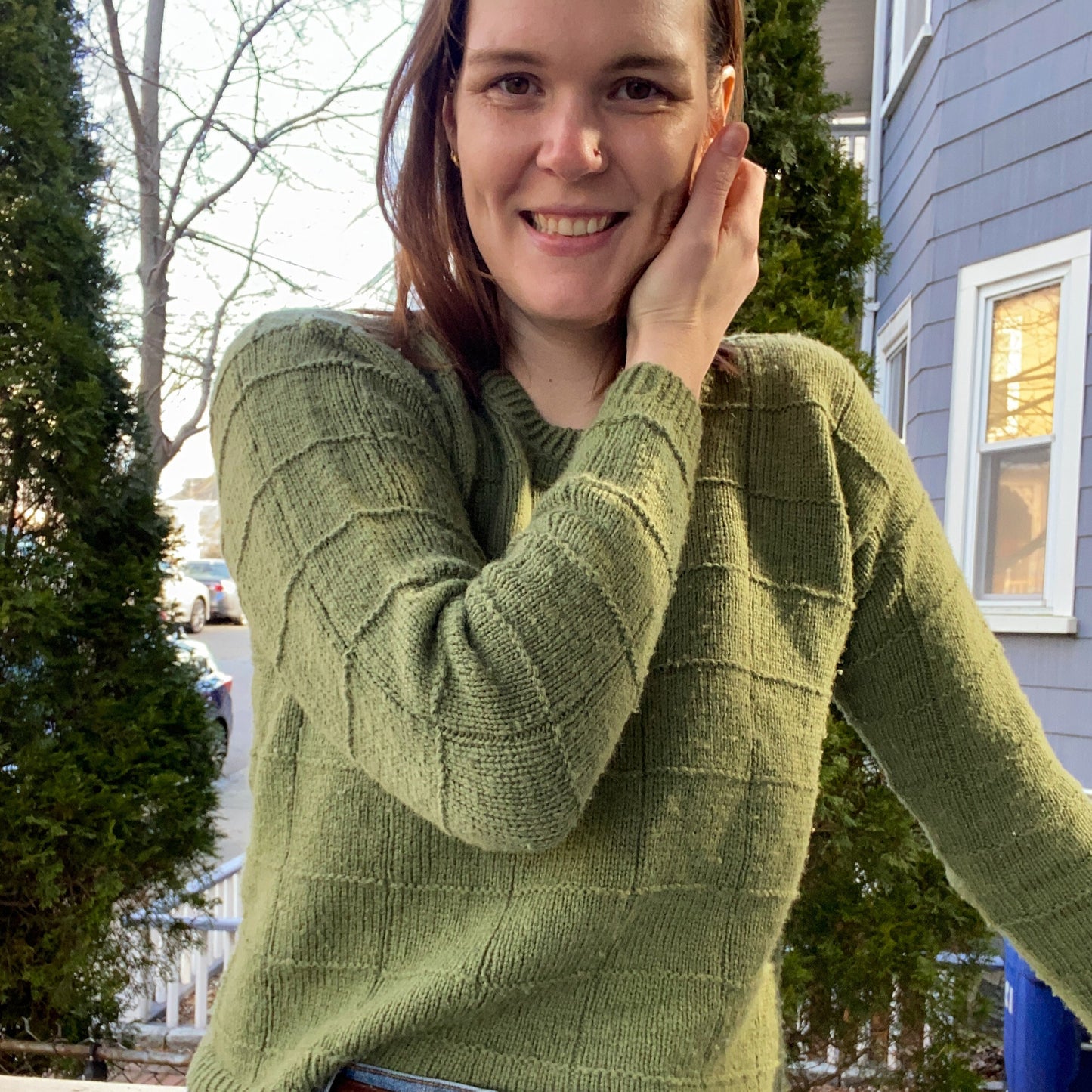 Off the Grid Pullover Knitting Pattern