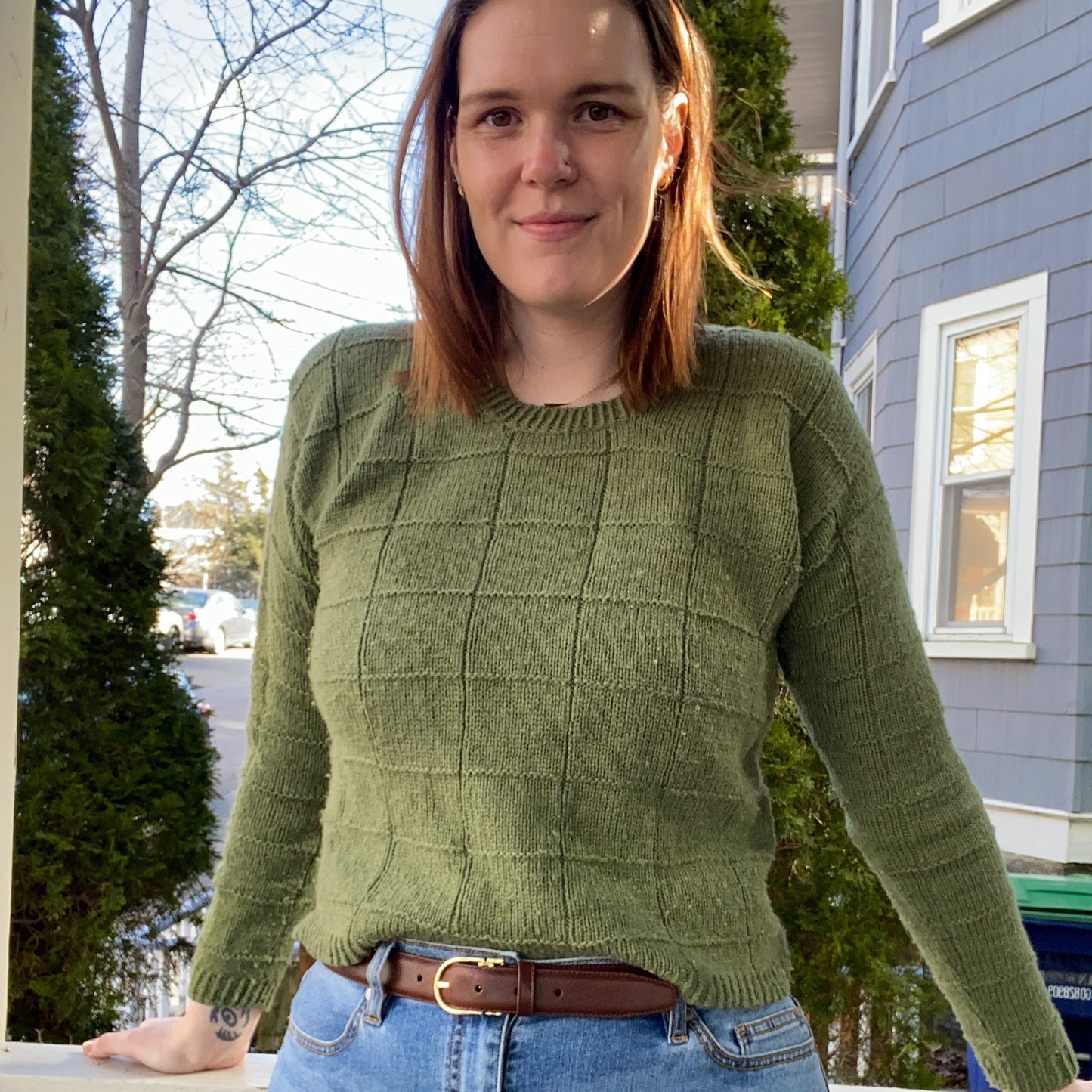 Off the Grid Pullover Knitting Pattern