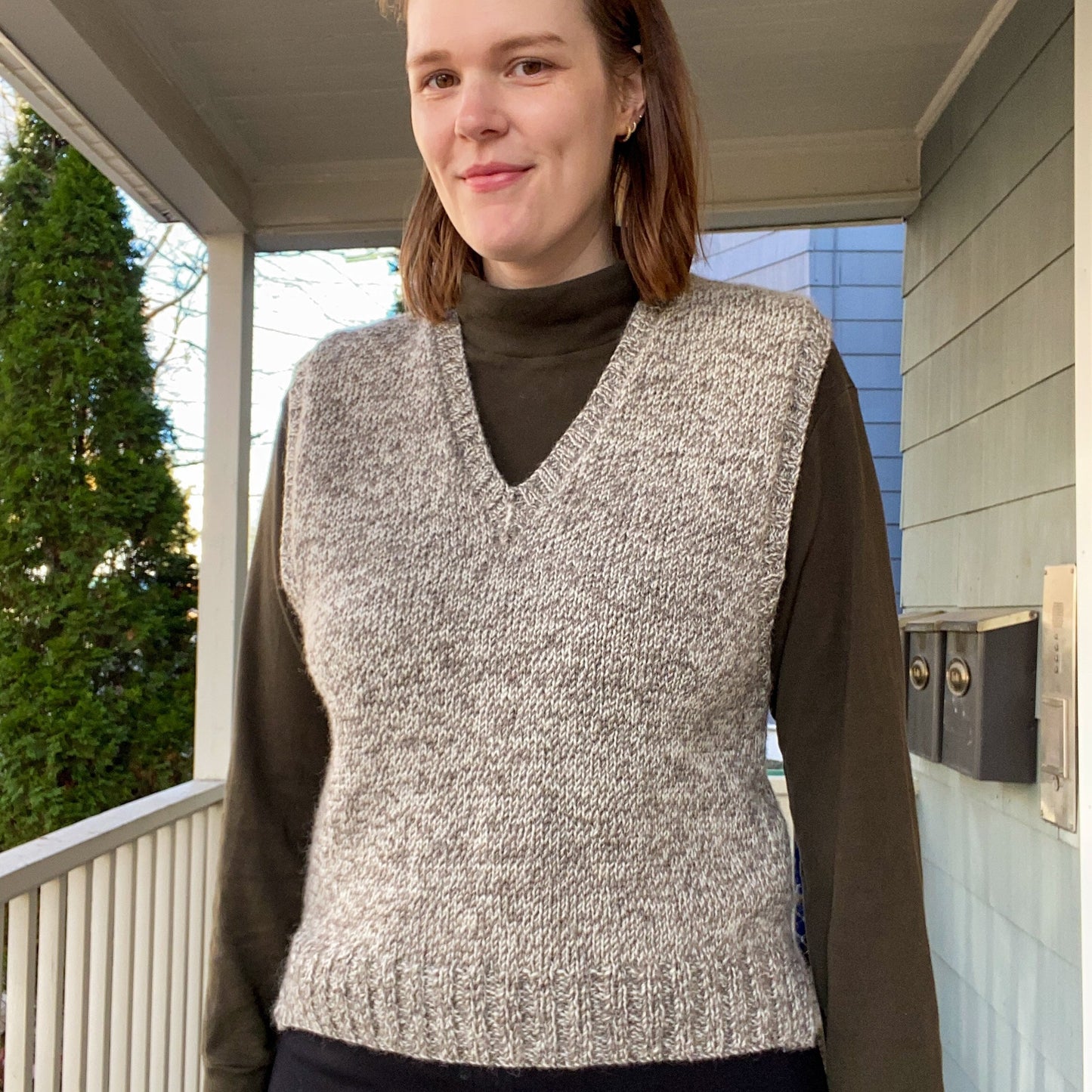 Simply the Vest V-Neck Knitting Pattern