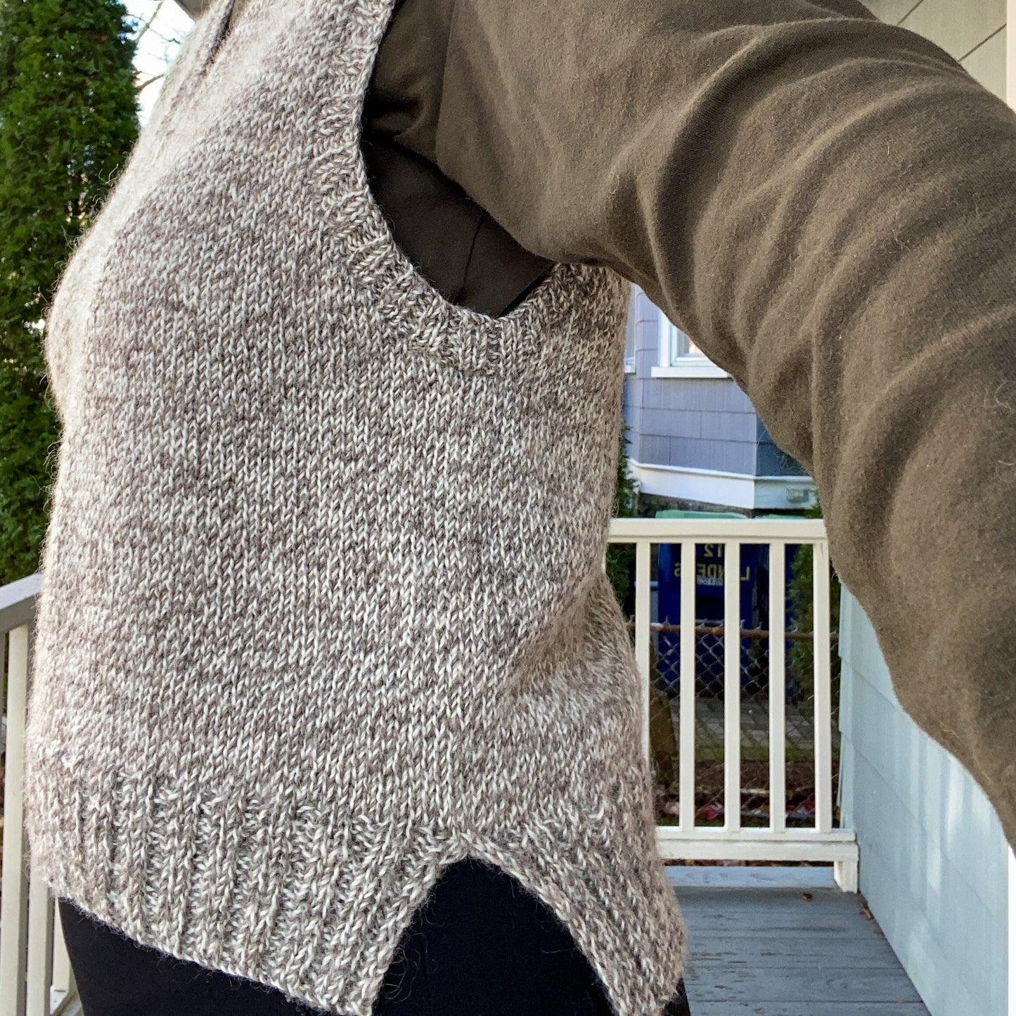 Simply the Vest V-Neck Knitting Pattern