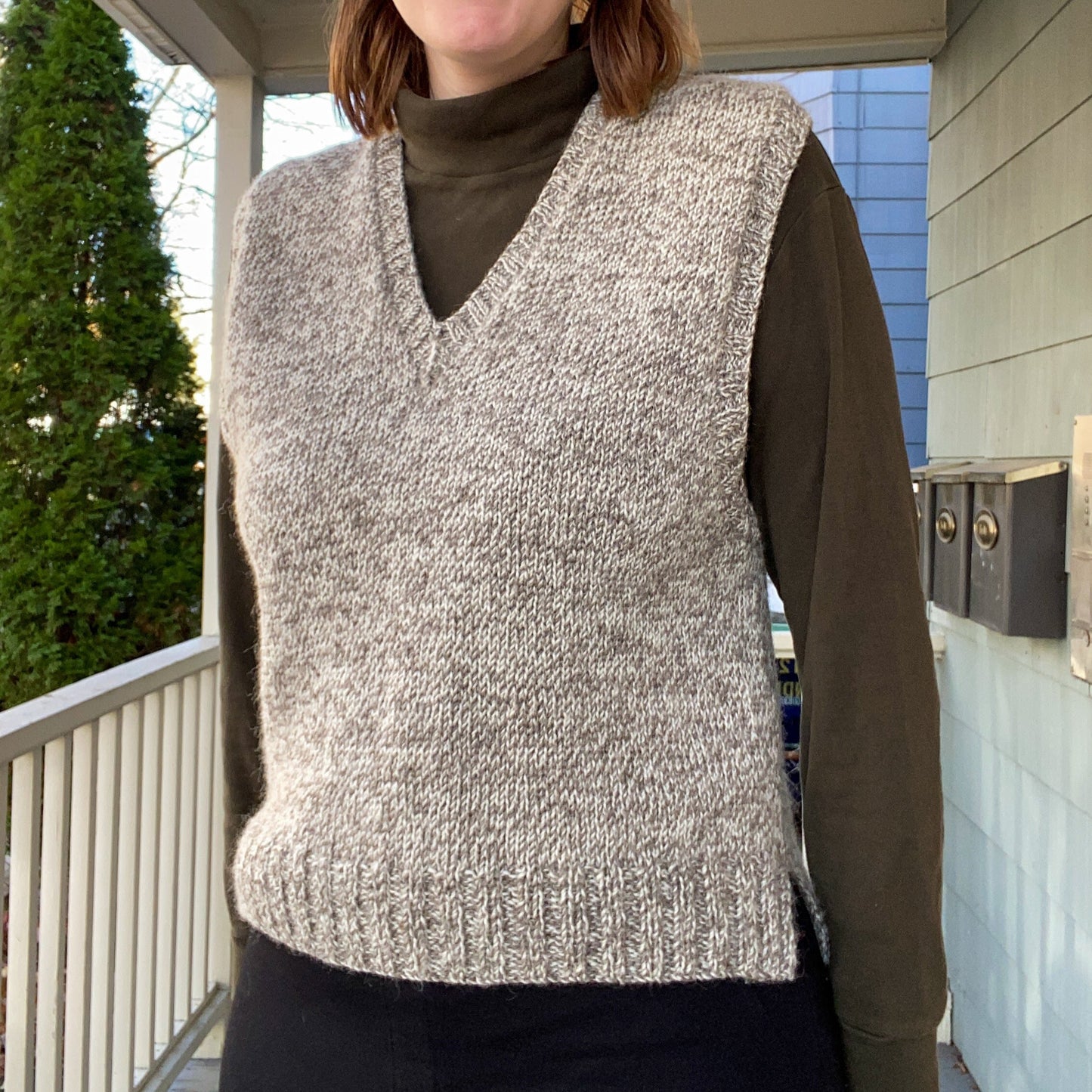 Simply the Vest V-Neck Knitting Pattern