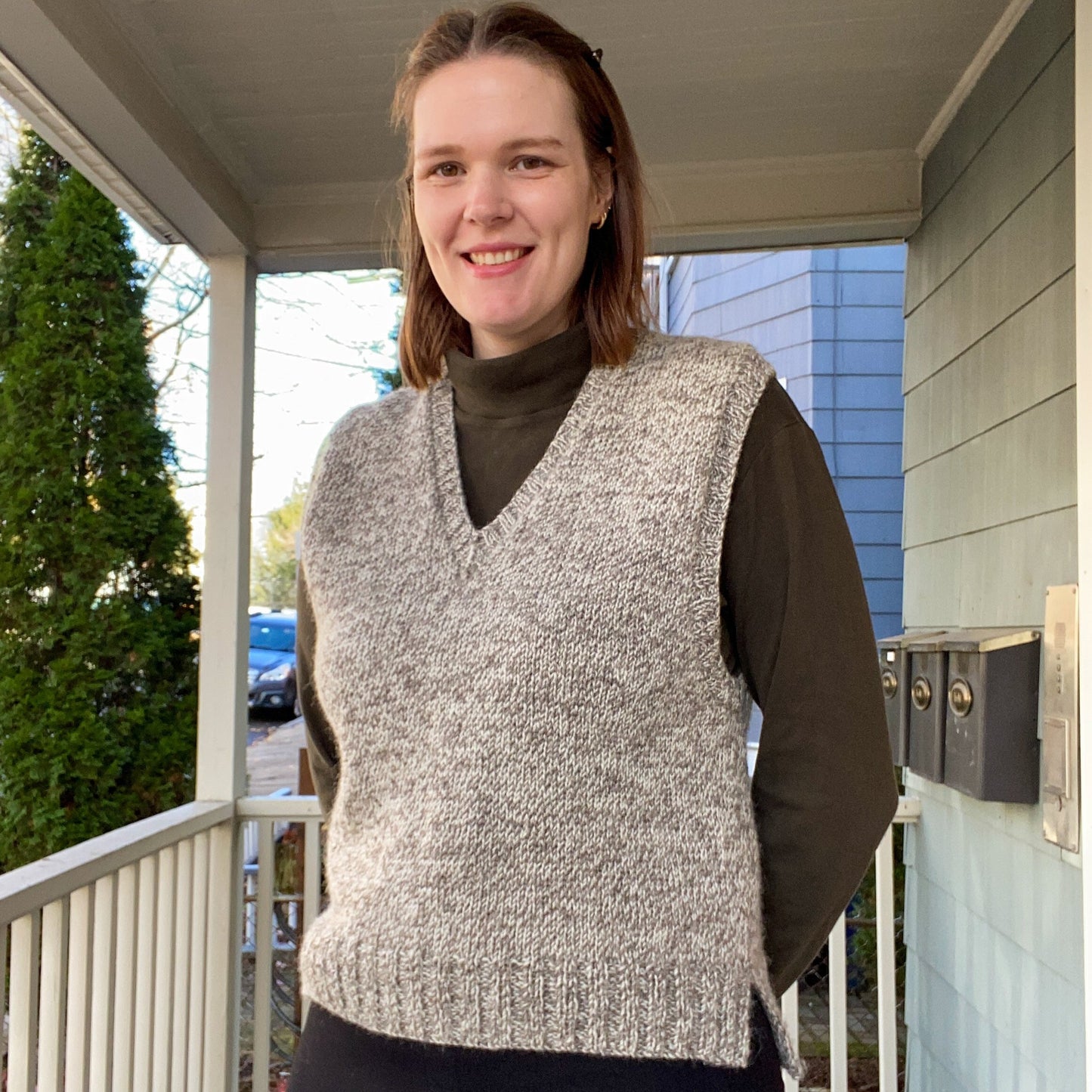 Simply the Vest V-Neck Knitting Pattern