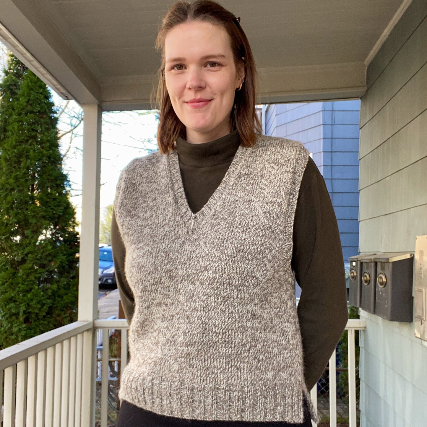 Simply the Vest V-Neck Knitting Pattern