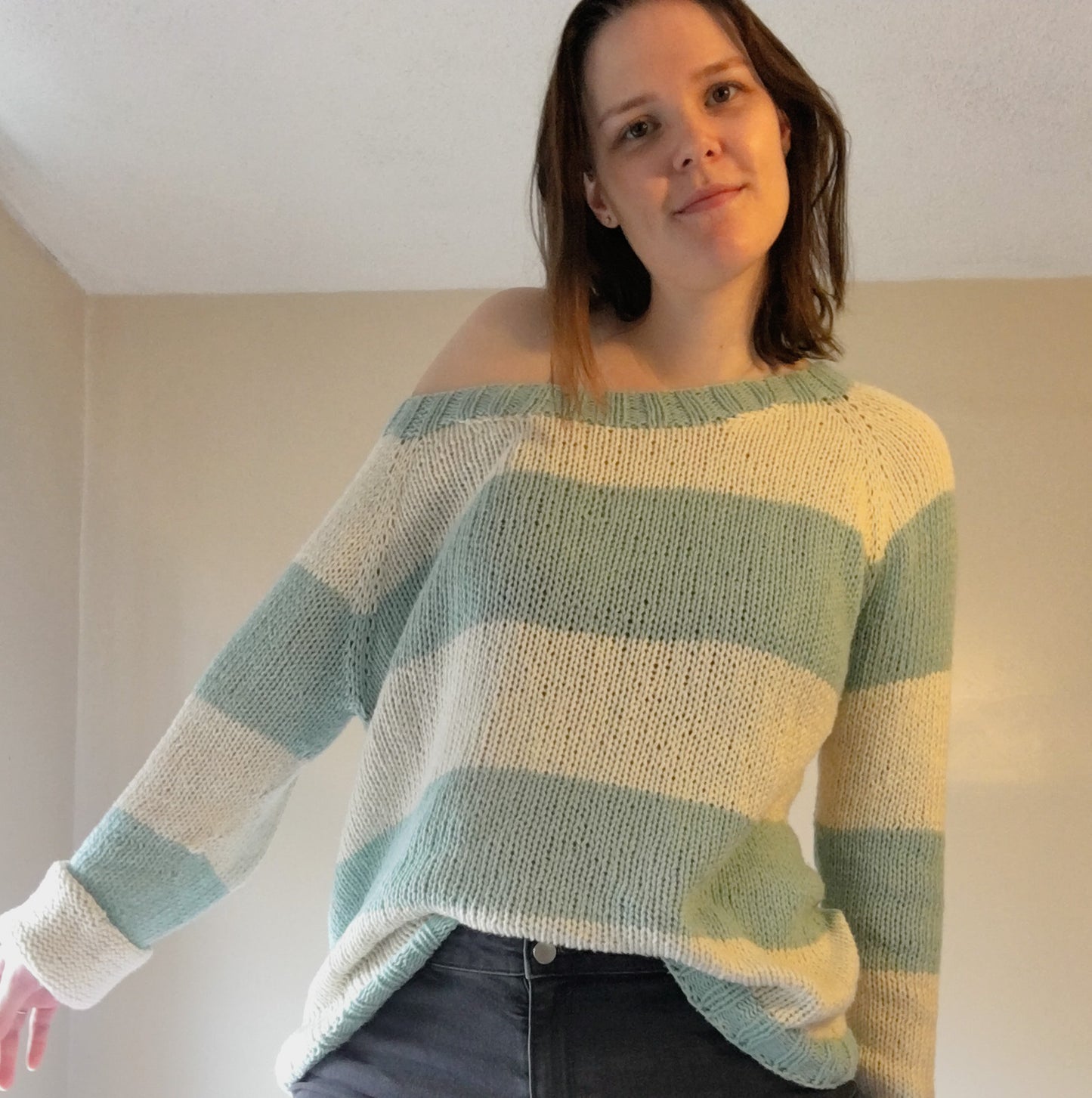 Clam Bake Pullover Knitting Pattern