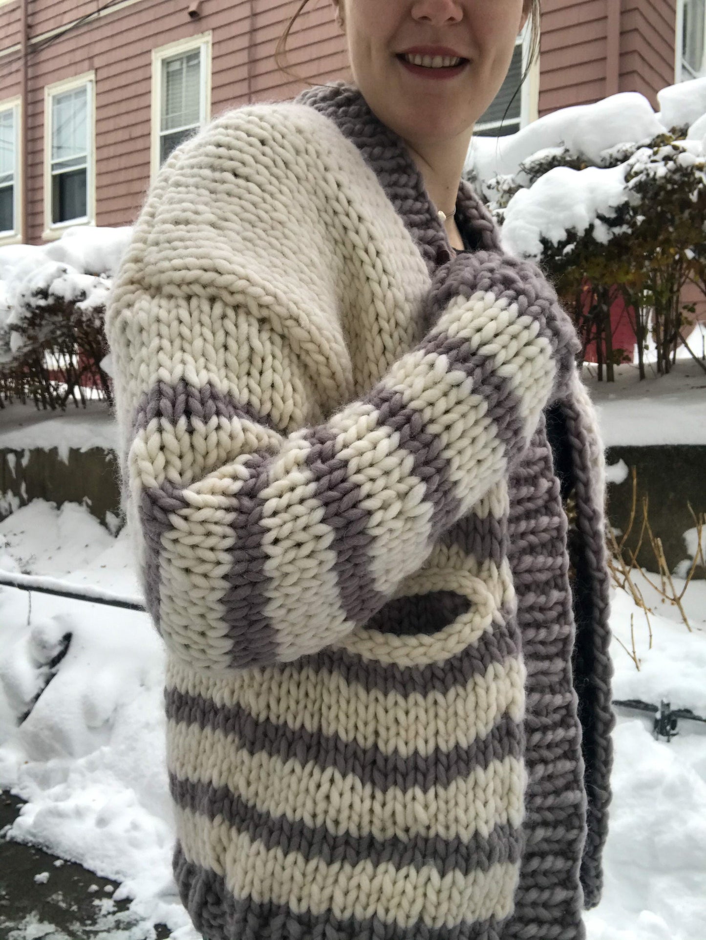 Marshmallow World Cardigan Knitting Pattern