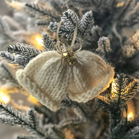 Holiday Bell Ornament Knitting Kit